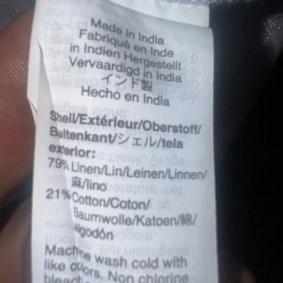 J Crew Mens Slim Fit Long Sleeve Button Down Shirt Size XLBlue - Picture 6 of 6